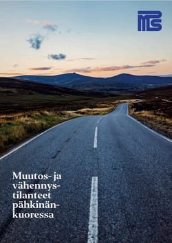 Kansikuva - Muutos- ja vähennystilanteet pähkinänkuoressa