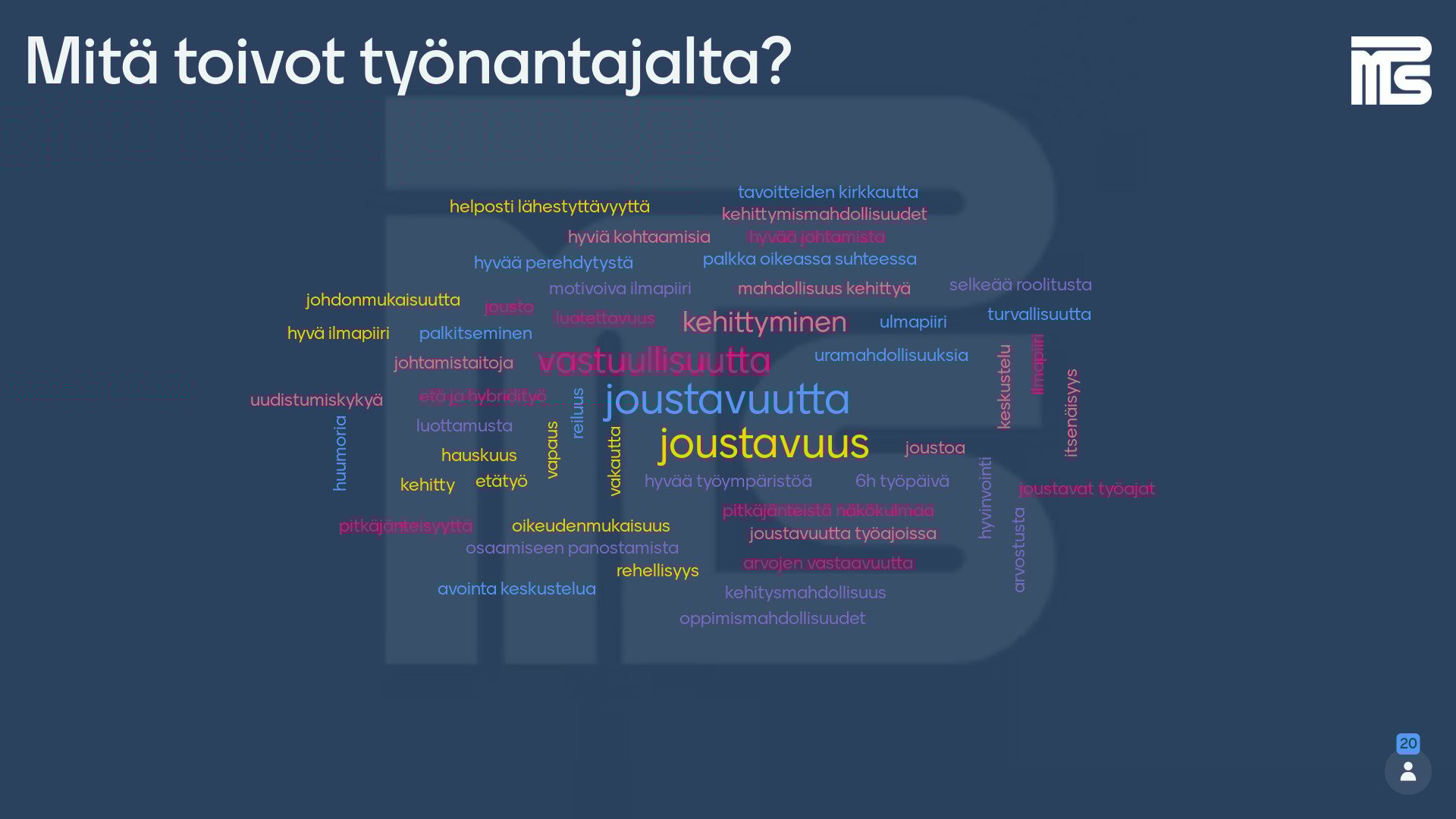 MPS - Mitä toivot työnantajilta?